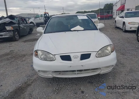 2000 Hyundai Elantra Gls from USA, damaged, VIN KMHJF35F7YU032896